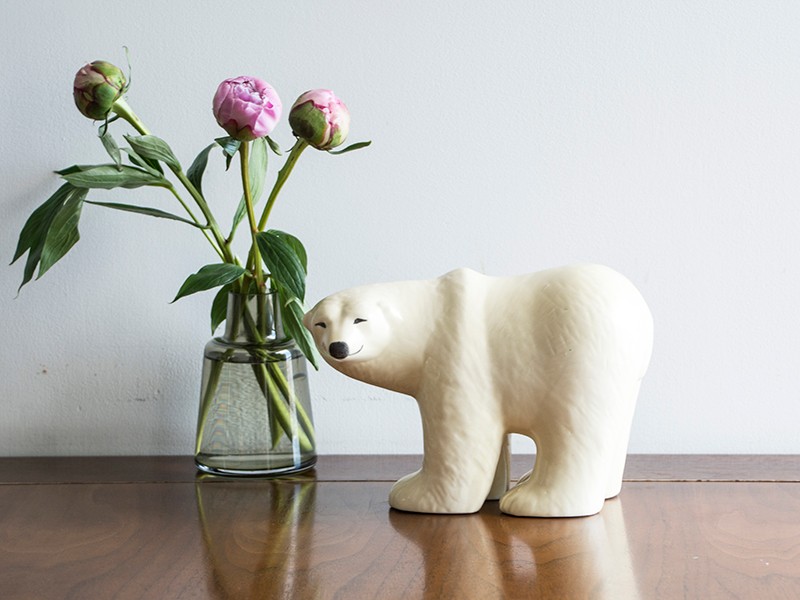 リサ・ラーソン シロクマ ミディアム LISA LARSON Polar Bear (正規品 リサラーソン しろくま 陶器 置物 インテリア 北欧雑貨 Lisa  Larson 送料無料) : lis-400-0007 : Red Cabin - 通販 - Yahoo!ショッピング