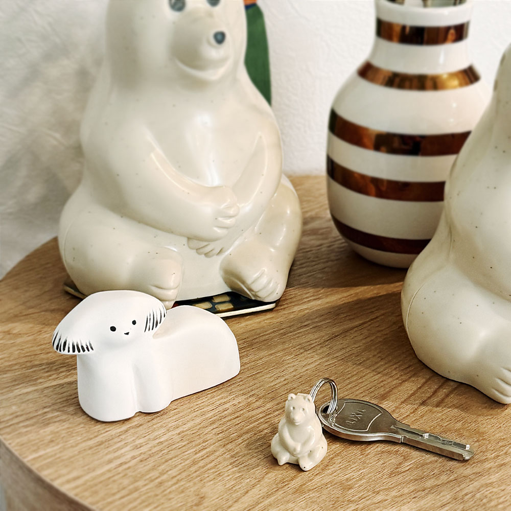 PLASTEP シロクマ キーホルダー 【メール便可】( プラステップ