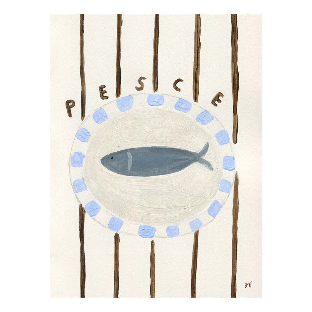 THE POSTER CLUB Pesce 50×70cm 30×40cm ( ポスタークラブ ポスター