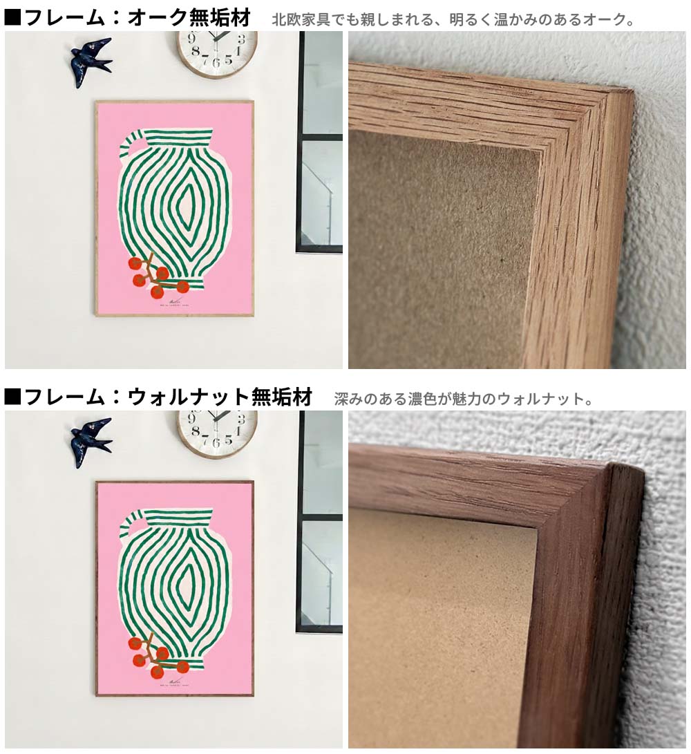 THE POSTER CLUB Vase and Currants 50×70cm 30×40cm ( ポスタークラブ