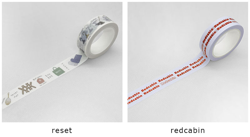 Red Cabin オリジナルマスキングテープ 15mm 全6種 【メール便可 24個