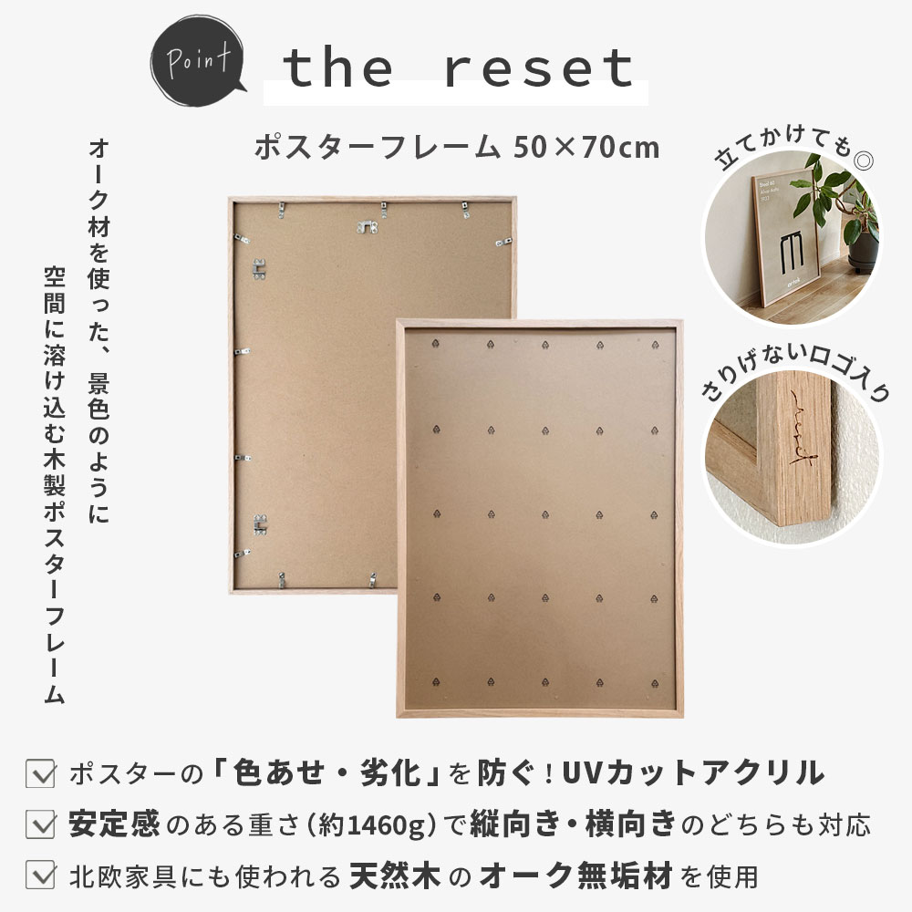 the reset ポスターフレーム