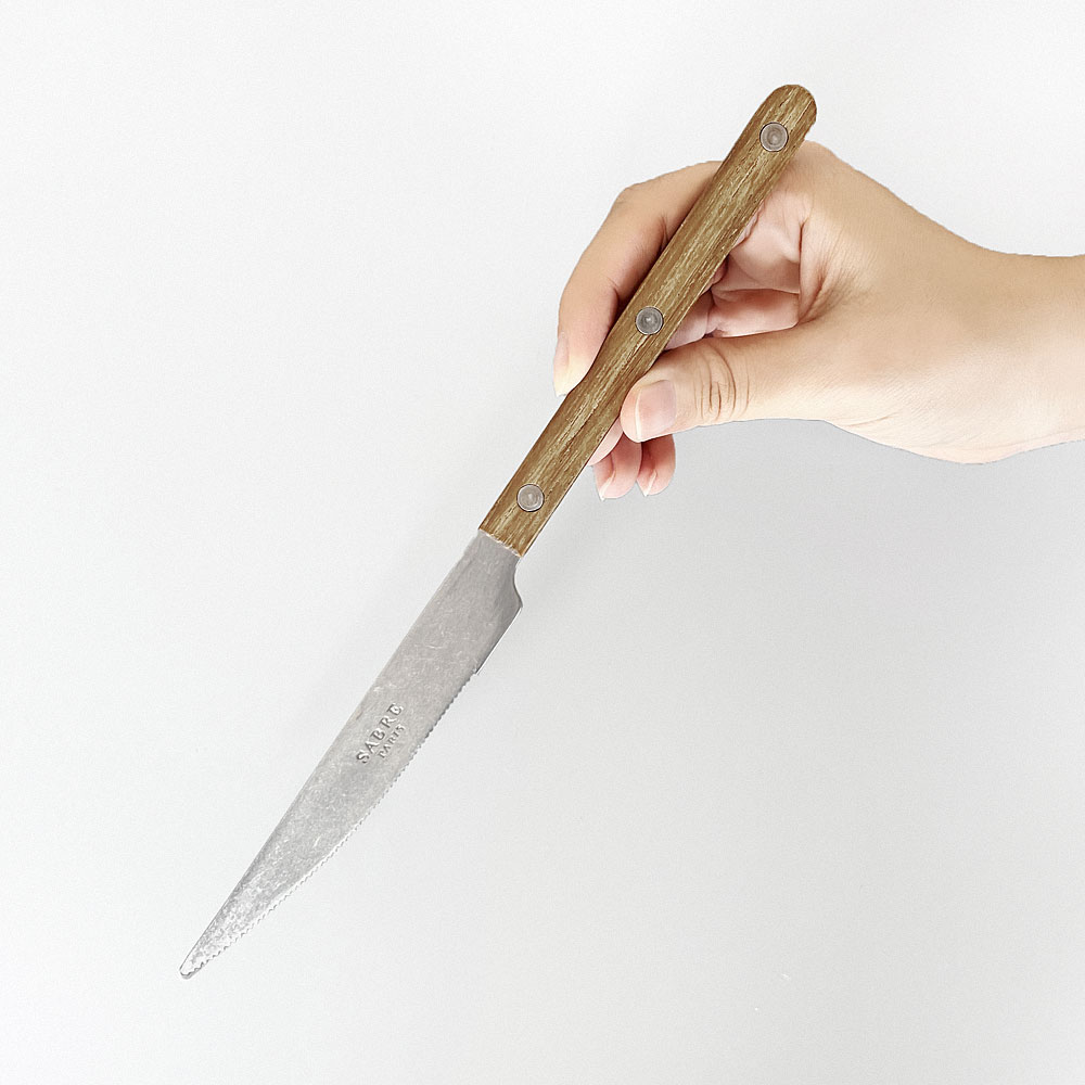 SABRE PARIS TEAK テーブルナイフ 【メール便可 6本まで】( サーブル