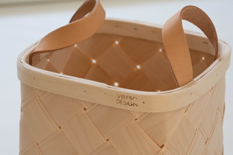 ベルソデザイン 白樺バスケットSサイズ(verso design カゴ 籠