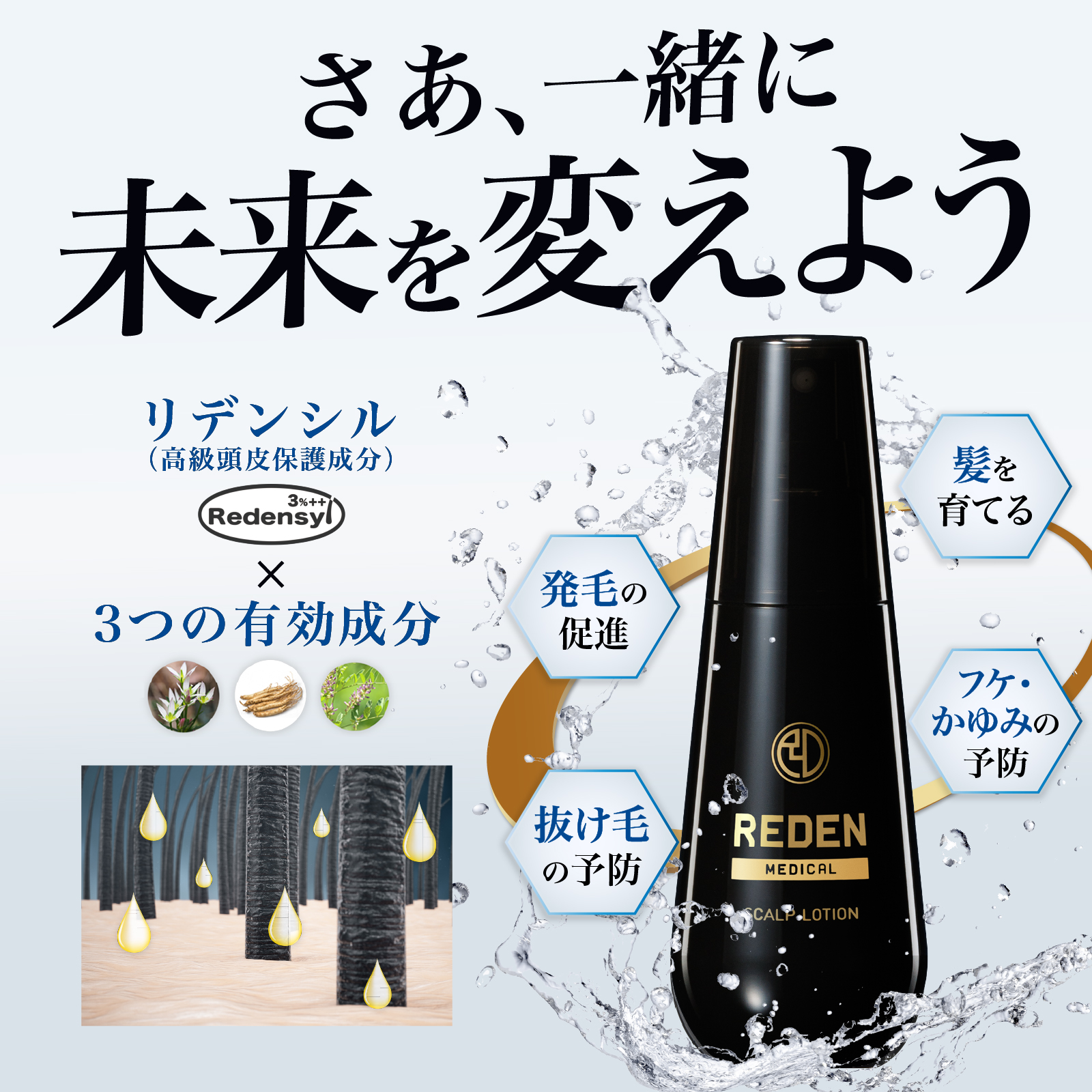 Reden 育毛剤 Amazon.co.jp: リデン 医薬部外品REDEN育毛剤90mL [カタログ付