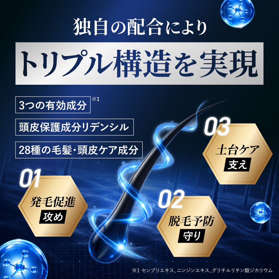 REDEN（リデン） 育毛剤 メンズ 【公式】 スカルプ 育毛 男性 医薬部外