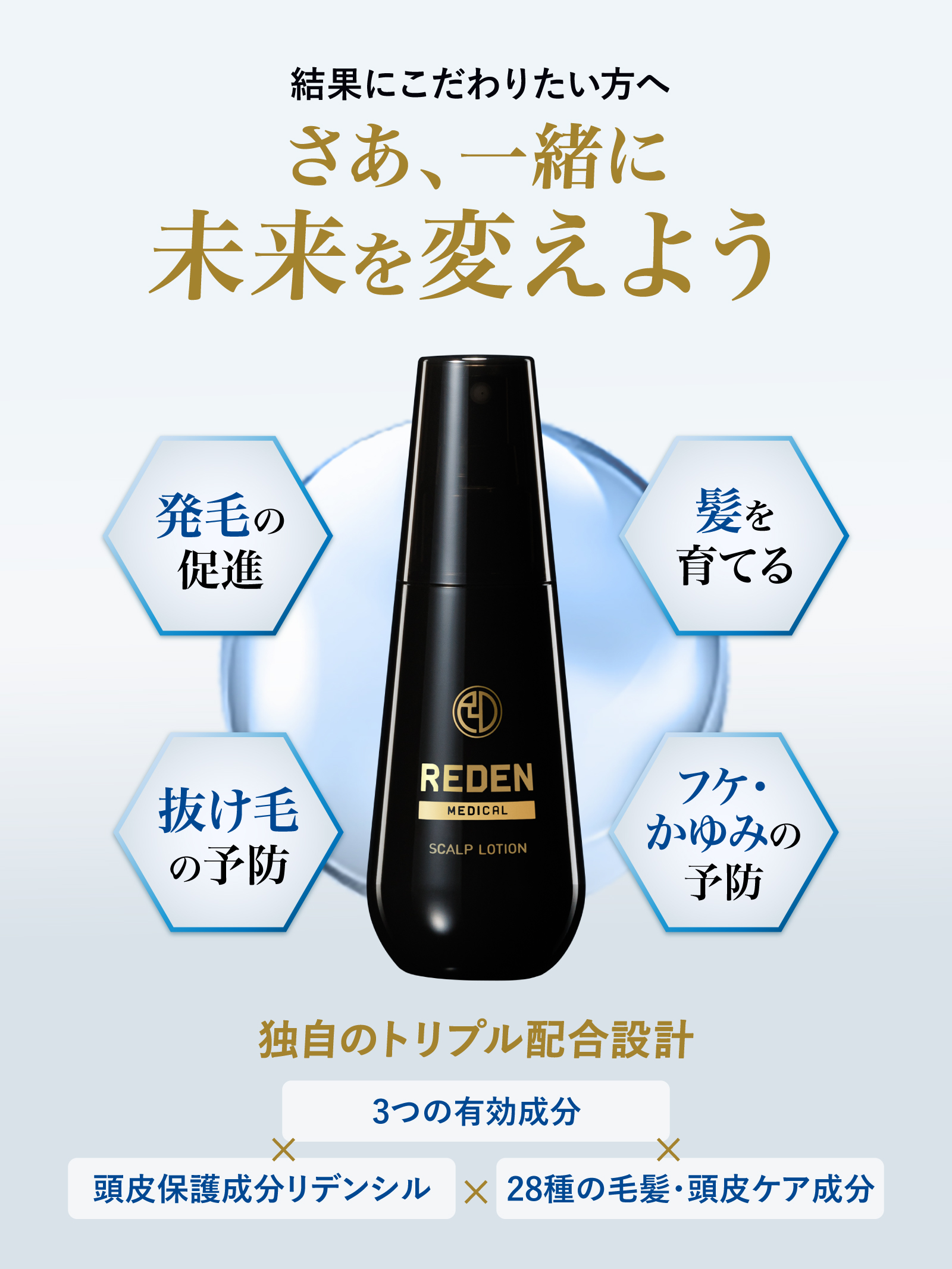 REDEN（リデン） 育毛剤 スカルプケア リデンシル 薬用育毛剤 医薬部外