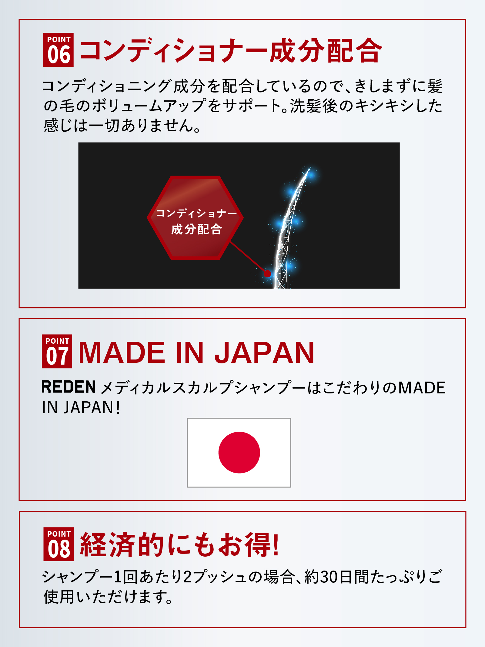 REDEN 【枚数限定クーポン発行中！最大20％】スカルプシャンプー