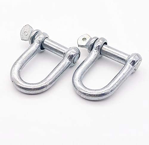 100個 メッキシャックル6mm 亜鉛シャック...の詳細画像4