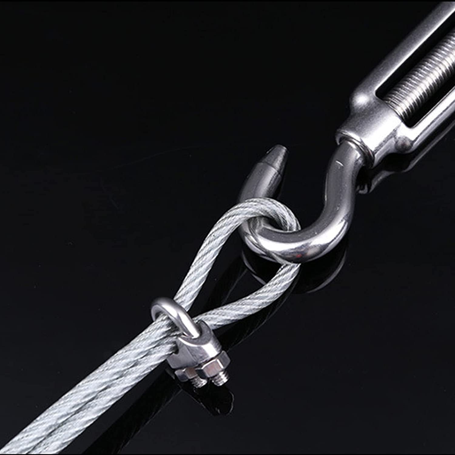 100個 メッキ箱罠用クリップ10mm M10 亜鉛ロープ止め 10mmくりっぷ