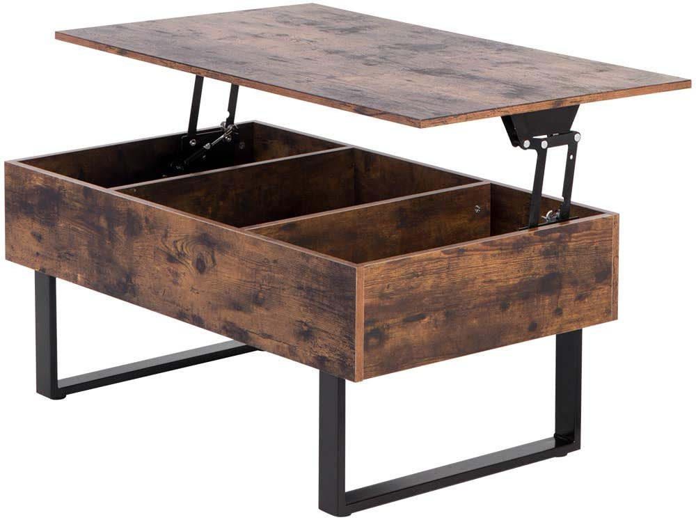 ブランド 木製昇降テーブル ローテブル 昇降42~64cm 組み立て簡単 【N1835826109】 (12019円)