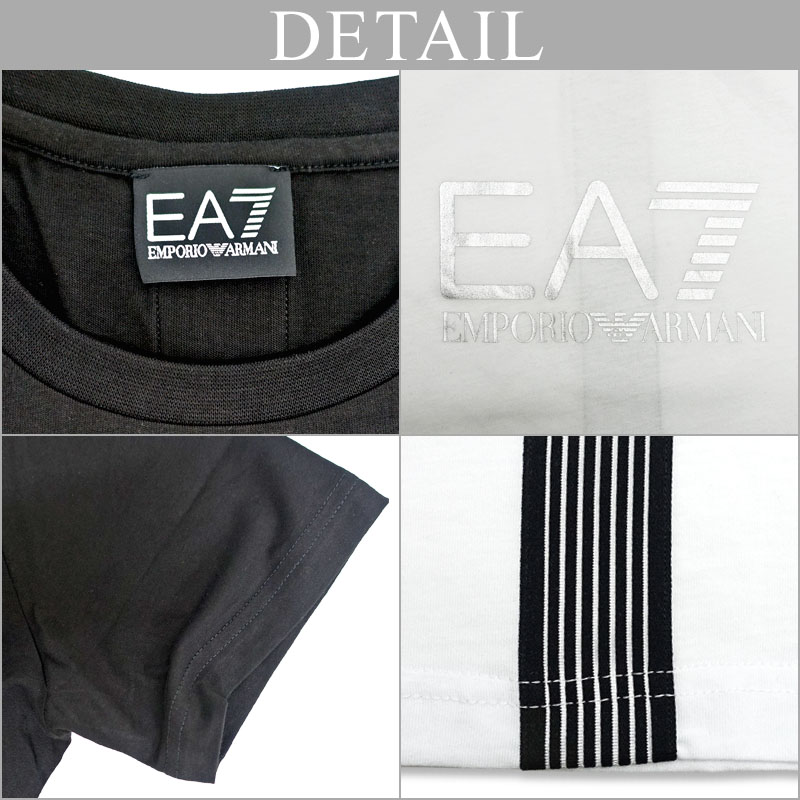 残りわずか EA7 EMPORIO ARMANI バックプリント ロゴ半袖Tシャツ EMPORIO ARMANI エンポリオアルマーニ Tシャツ 3LPT39 メンズ