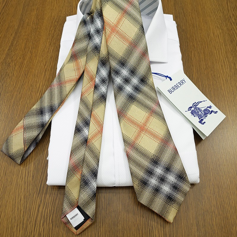 BURBERRY（バーバリー） ネクタイ ナローネクタイ BUR31 ベージュ系