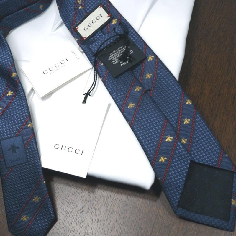 GUCCI グッチ ネクタイ (7cm) GG27【ブランド・プレゼント・クリスマス・バースデー・バレンタイン】【ラッピング無料・送料無料】  :gg27:redrose - 通販 - Yahoo!ショッピング