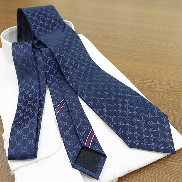 GUCCI グッチ ネクタイ GG柄(8cm) GG29【ブランド・プレゼント