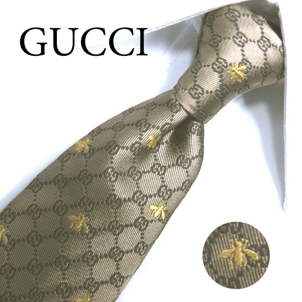 GUCCI グッチ ネクタイ 全3色 GIBI (7cm)【ブランド・プレゼント・成人 