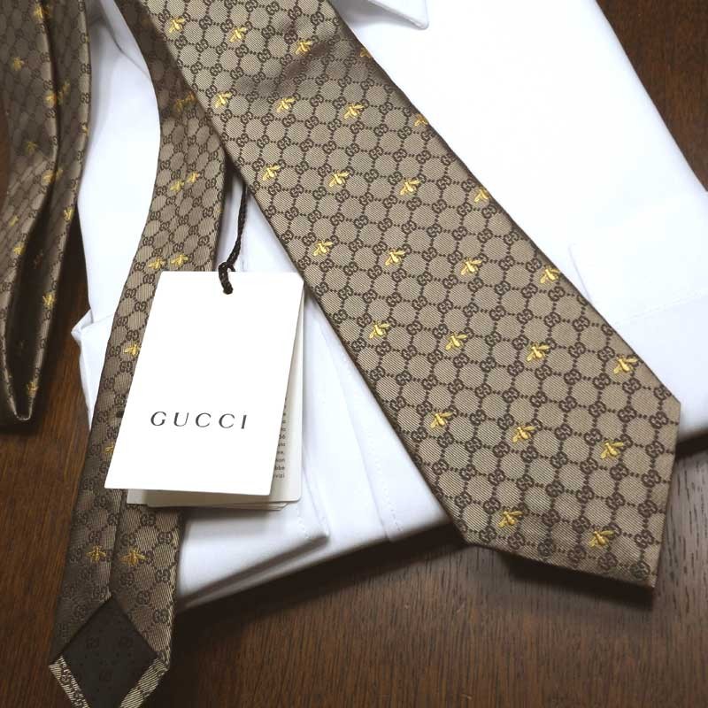 GUCCI グッチ ネクタイ GG柄(7cm) GG43【ブランド・プレゼント・クリスマス・バースデー・バレンタイン】【ラッピング無料・送料無料】  :gg43:redrose - 通販 - Yahoo!ショッピング