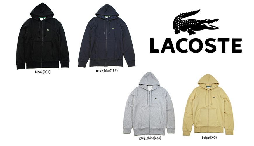 LACOSTE（ラコステ） パーカー フルジップ LACOSTE Zip-Up Hoodie