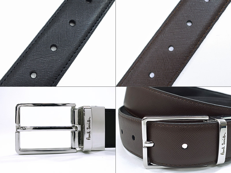 ★ポール・スミス★ リバーシブル ベルト ★ジョイックス★日本製★定19800円 Paul Smith ベルト メンズ ポールスミス (リバーシブル