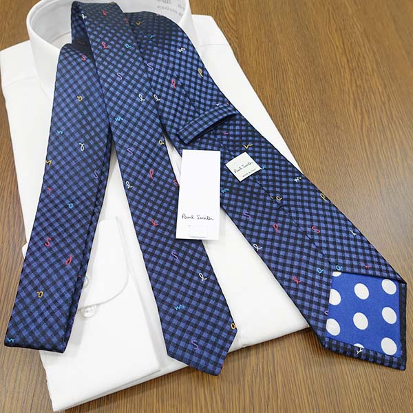 Paul Smith（ポール・スミス） ネクタイ ブランド PS203 ネイビー