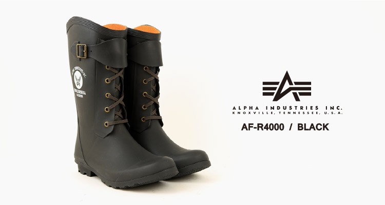 ALPHA INDUSTRIES アルファ インダストリーズ AF-R4000 レインブーツ