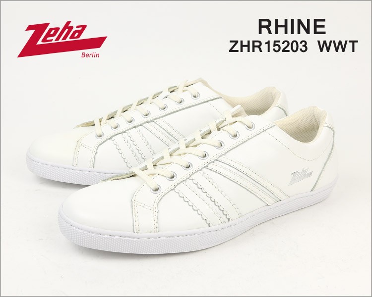 Zeha ツェハ RHINE レザースニーカー メンズ カジュアル 靴 ZHR15235 NWT(ネイビー) ZHR15203 WWT(ホワイト 白)  ZHR15236 WNW(ワインレッド)