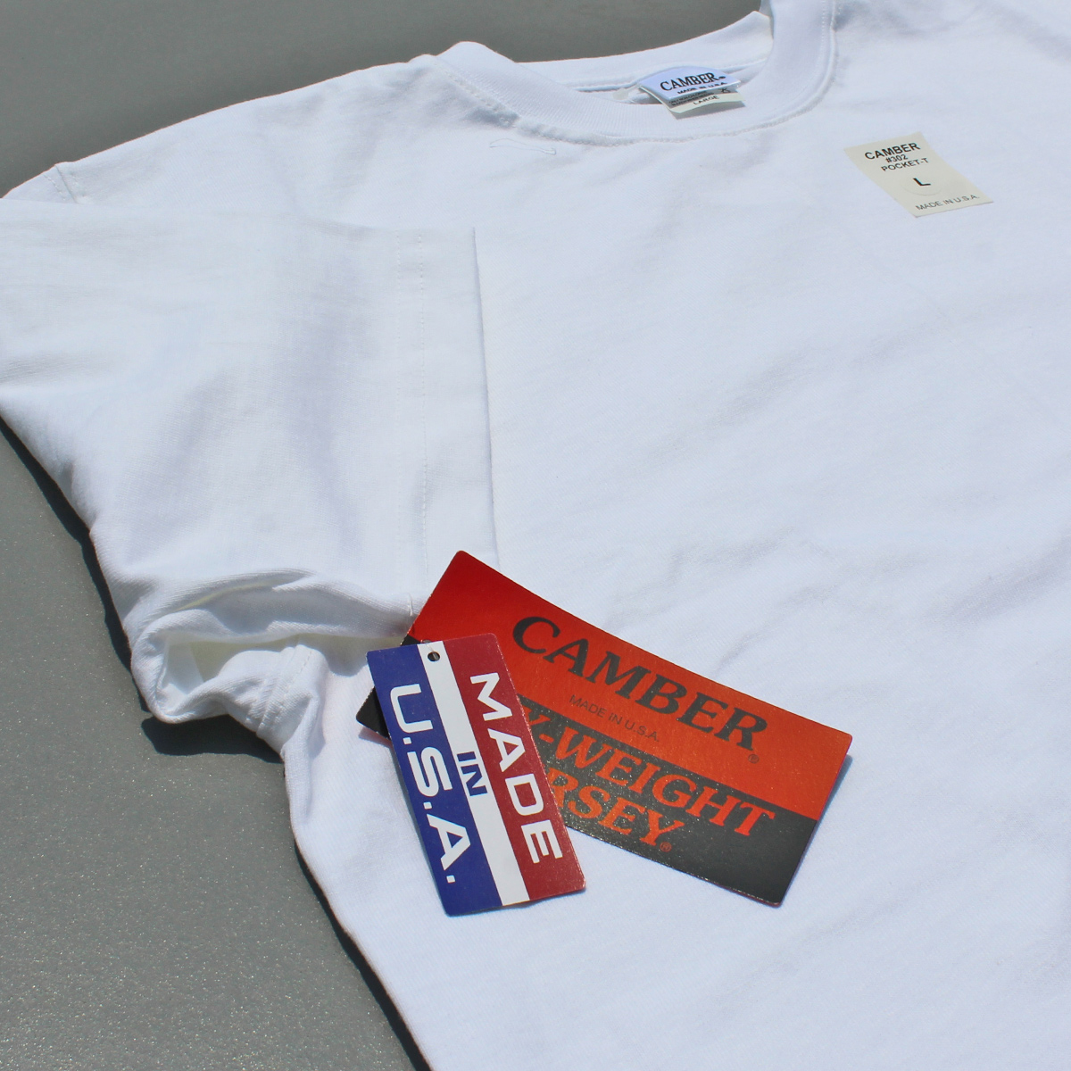 CAMBER（キャンバー） 302 HEAVYWEIGHT POCKET TEE 8oz ヘビーウェイト