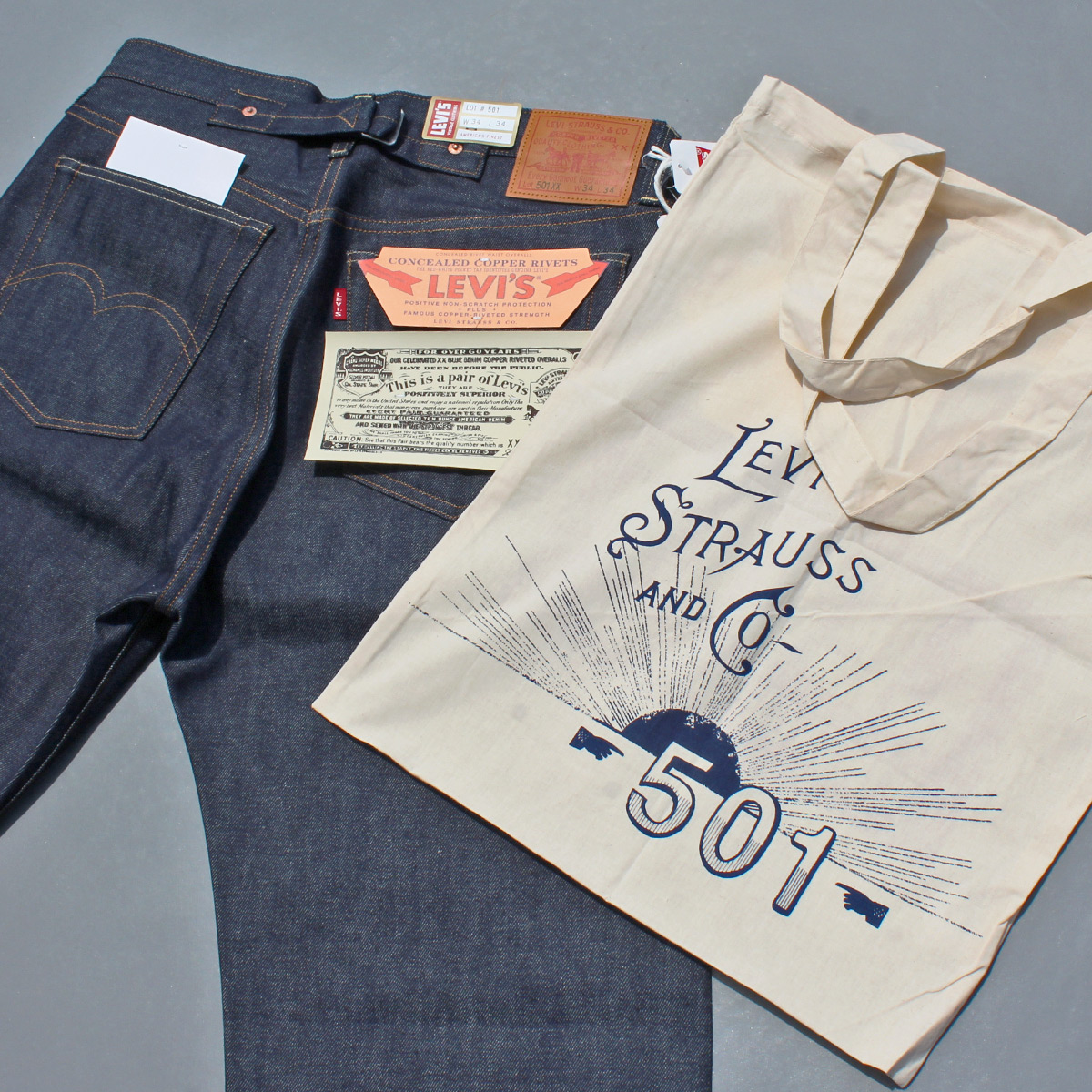 Levi's VINTAGE CLOTHING LEVI'S CLOTHING 501xx JEANS 1937 ジーンズ