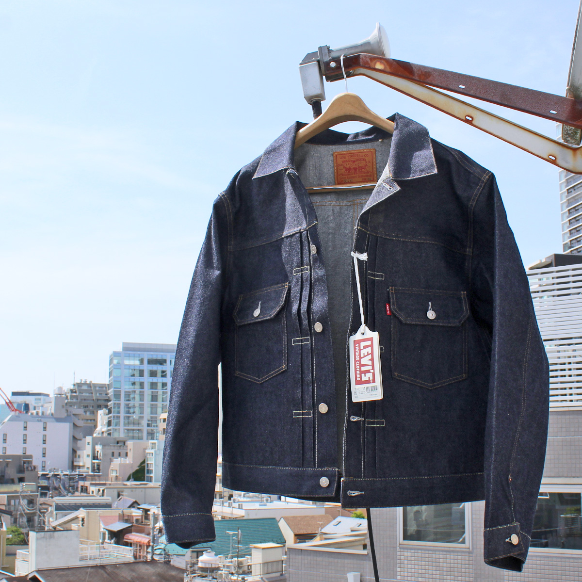 LEVI'S VINTAGE CLOTHING 507xx TYPE 2 DENIM JACKET 1953