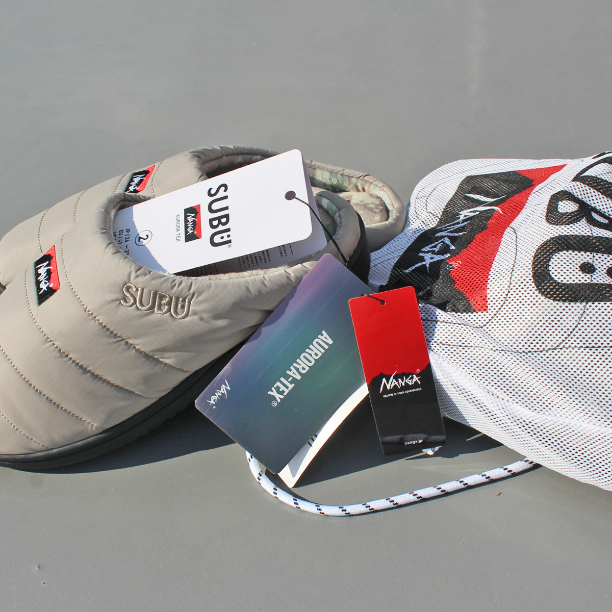 NANGA（ナンガ） × SUBU × スブ AURORA WINTER SANDAL オーロラ