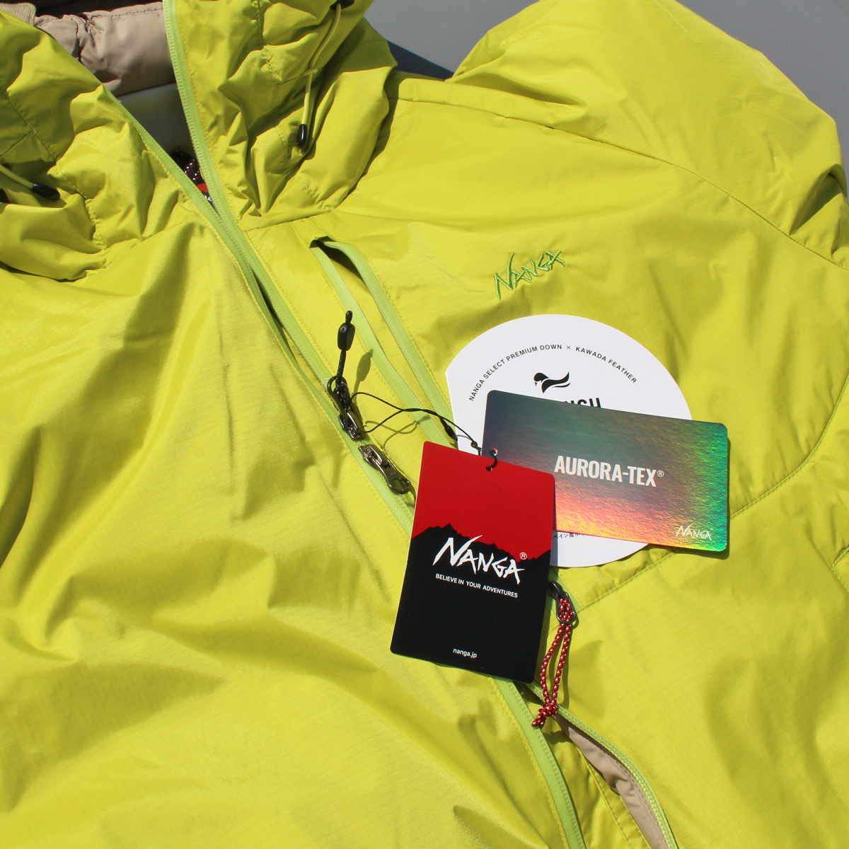NANGA（ナンガ） AURORA TEX DOWN JACKET オーロラテックス ダウン
