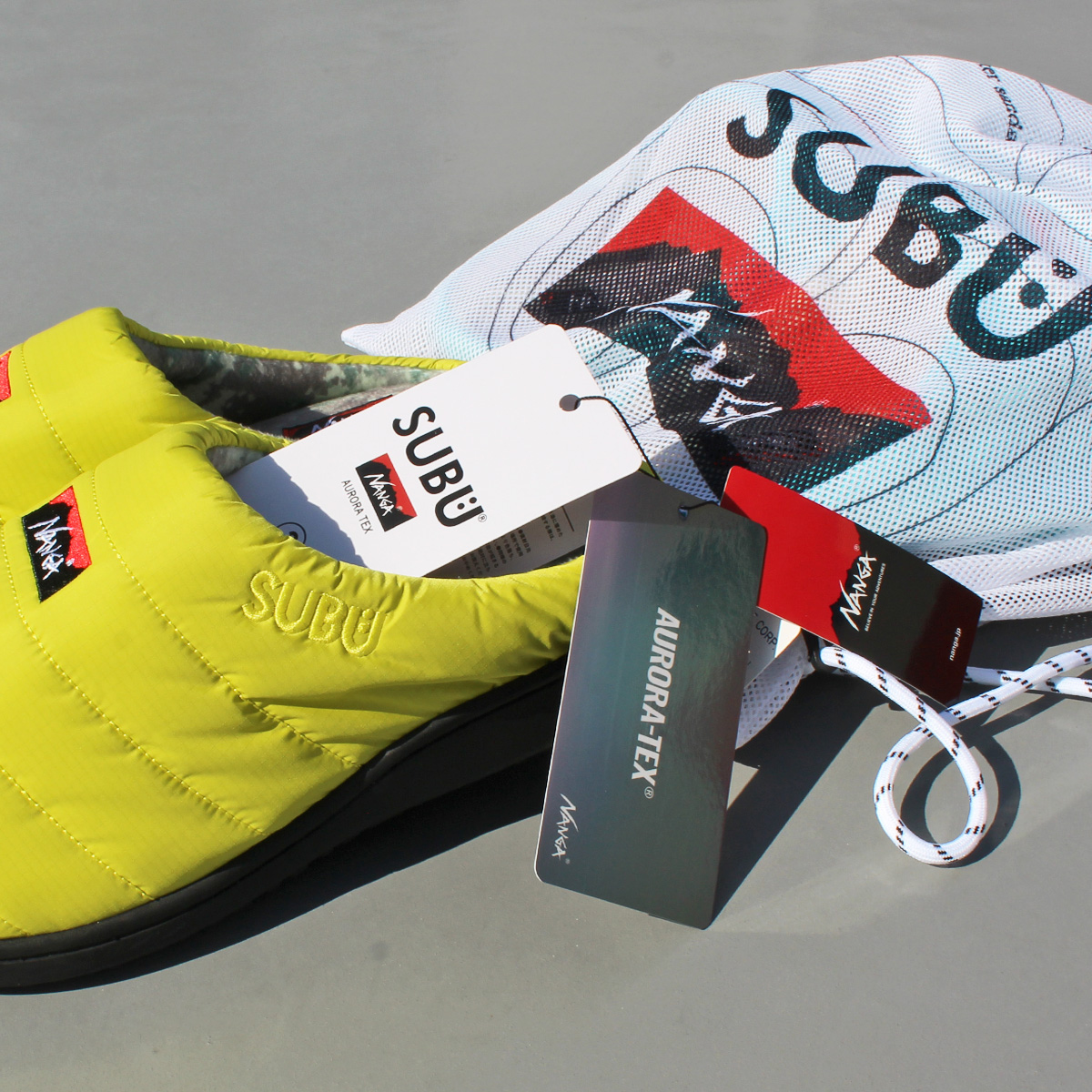 NANGA（ナンガ） × SUBU × スブ AURORA WINTER SANDAL オーロラ