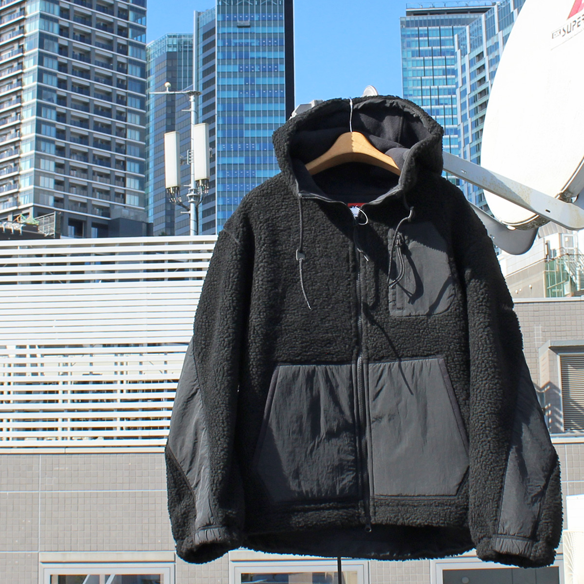 NANGA（ナンガ） BOA FLEECE FULL ZIP PARKA ボア フリース フルジップ