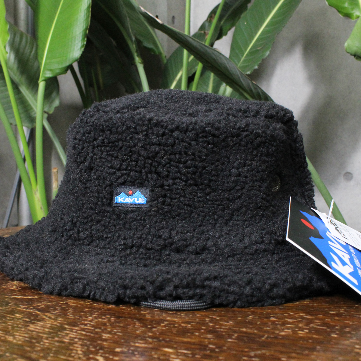 KAVU カブー Fur Ball Boonie ファー ボール ブーニー Boa Bucket Hat