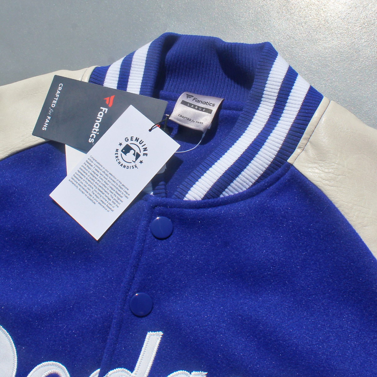 Fanatics（ファナティクス） ML2325FW0002 LOGO MELTON STADIUM JACKET
