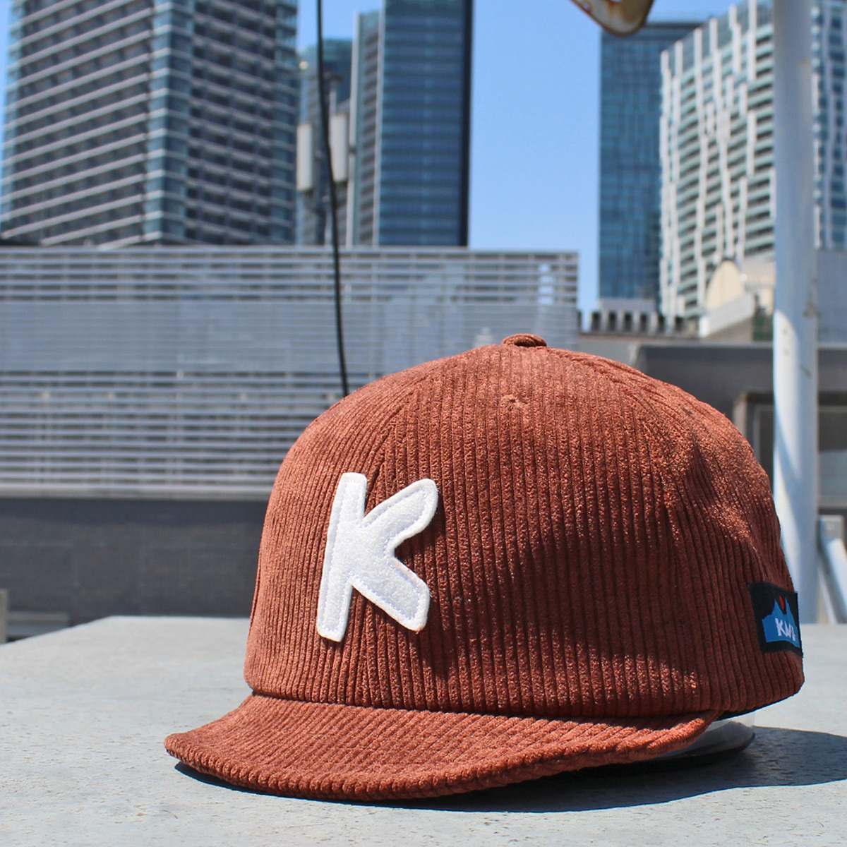 KAVU（カブー） K Cap 太畝コーデュロイ ベースボール キャップ Cord