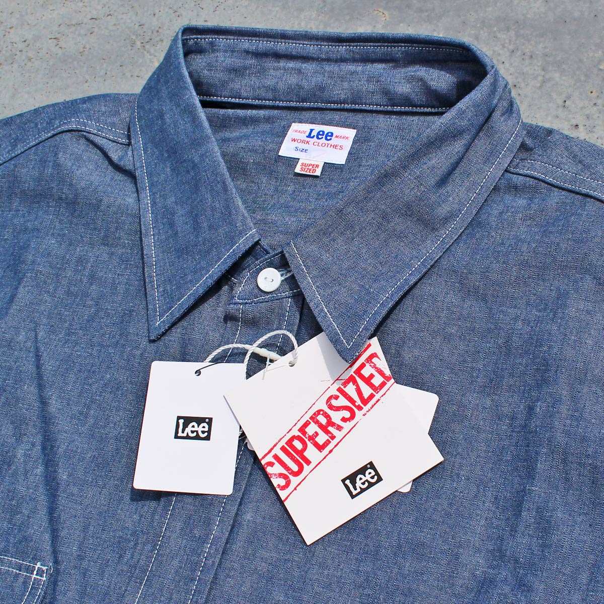 Lee リー LM4689 SUPER SIZED WORK SHIRTS スーパーサイズ ワーク