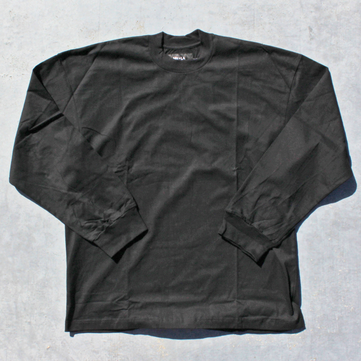 MN+LA エムエヌエルエー LONG SLEEVE TEE ロング スリーブ Tシャツ 6.3