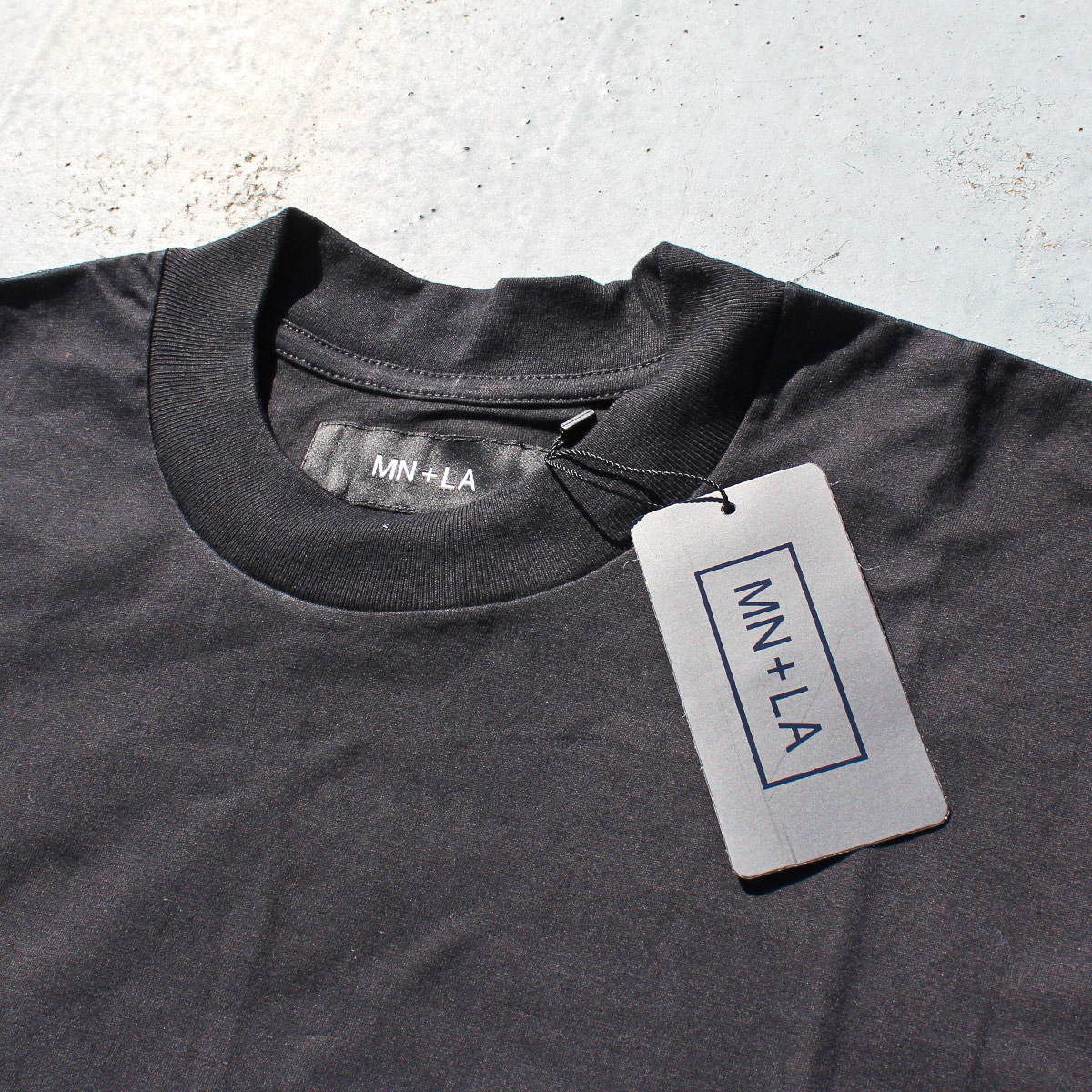 MN+LA エムエヌエルエー LONG SLEEVE TEE ロング スリーブ Tシャツ 6.3