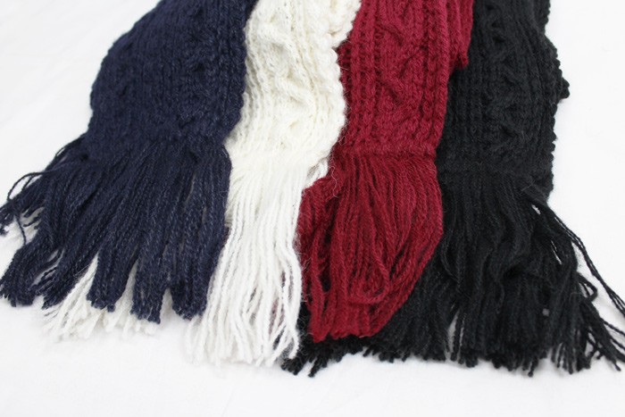 【美品】FLUSS ケーブル 変形 マフラー アルパカ ニット スカーフ 女子 美品】FLUSS ケーブル 変形 マフラー アルパカ ニット スカーフ 女子