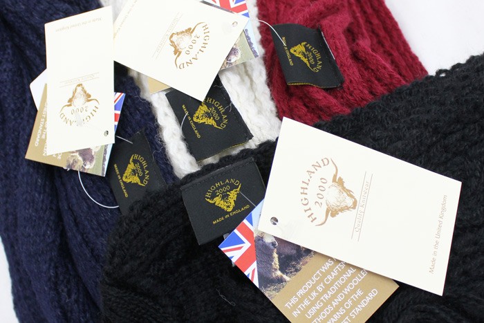 HIGHLAND 2000（ハイランド2000） HIGHLAND 2000 ALPACA CABLE KNIT