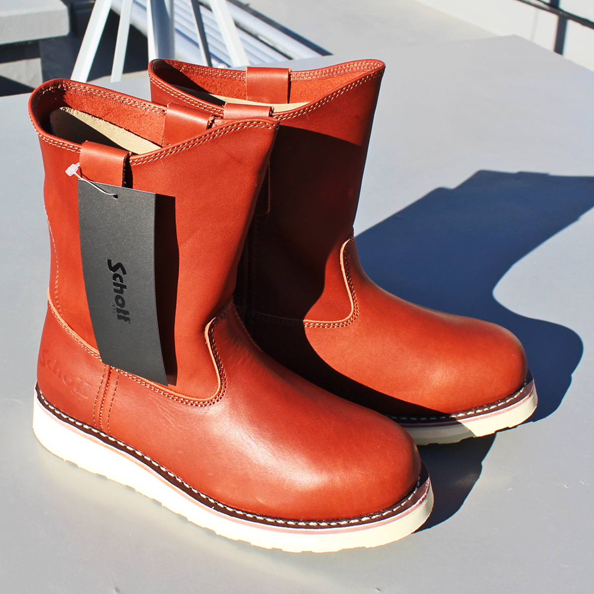 Schott N.Y.C ショット S24100 WELLINGTON BOOTS ウェリントン ブーツ