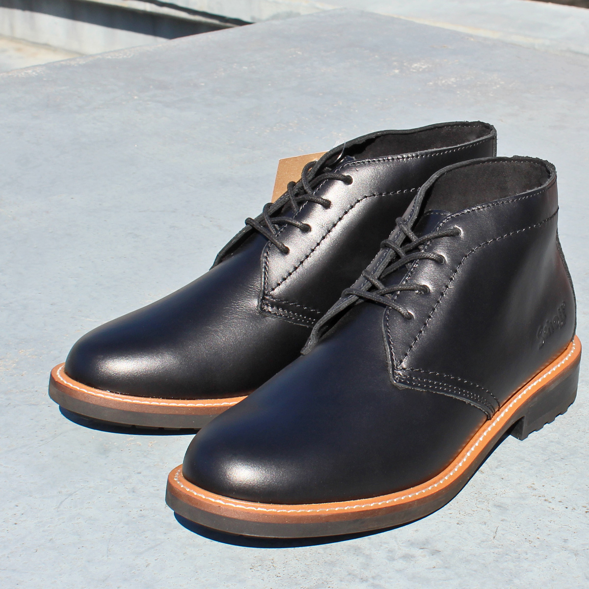 Schott ショット S23002 POSTMAN CHUKKA BOOTS チャッカ ブーツ ポストマン シューズ LEATHER SHOES  レザーシューズ 日本製 BLACK 25.5cm-27cm 送料無料！ : schott-s23002 : REDWOOD Yahoo!ショップ -  通販 - Yahoo!ショッピング