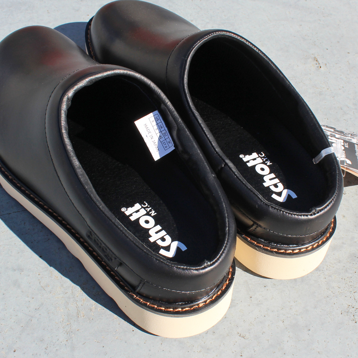 Schott N.Y.C（ショット） Schott S23004 LEATHER CLOG レザー