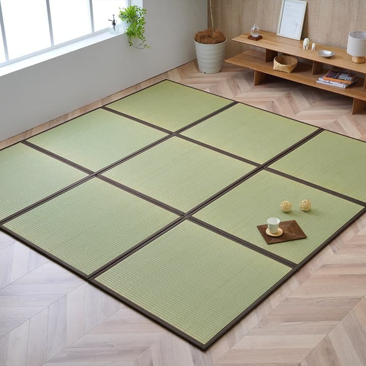 天竜 置き畳 ユニット畳 システム畳 い草 国産 日本製 和室 フローリング対応 軽量 軽い ジョイント お手入れ簡単 夏