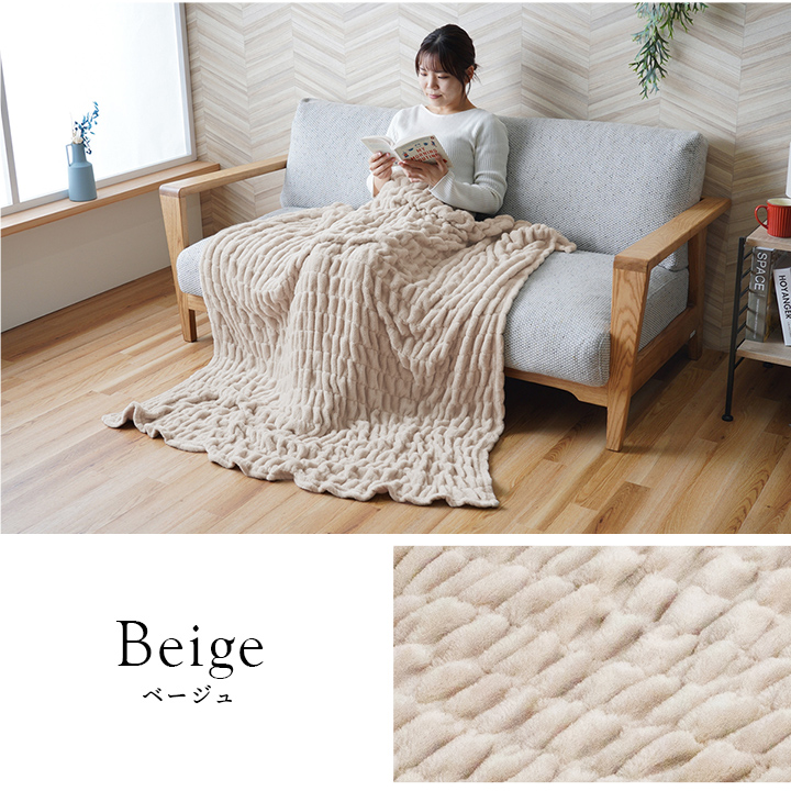 楽天市場】【Luxe Loft】リュクスロフト ブランケット シングルサイズ