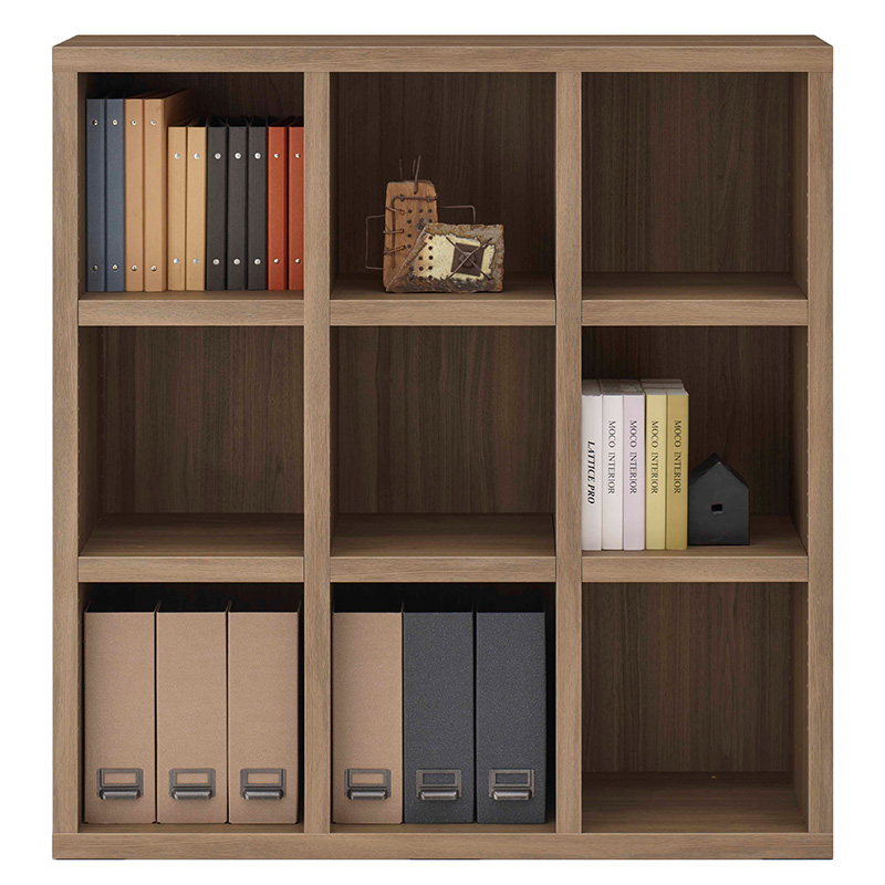 本棚 シェルフ A4ファイル A4書類 完成品 ディスプレイラック 収納棚