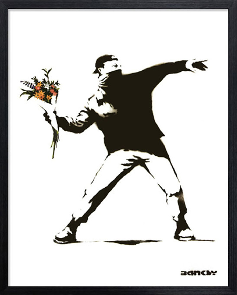 バンクシー Banksy ウォールアート 絵 絵画 パネル 壁掛け 立て掛け インテリア イラスト ディスプレイ おしゃれ モダン ストリート グラフィティ Ita Reech Online 通販 Yahoo ショッピング