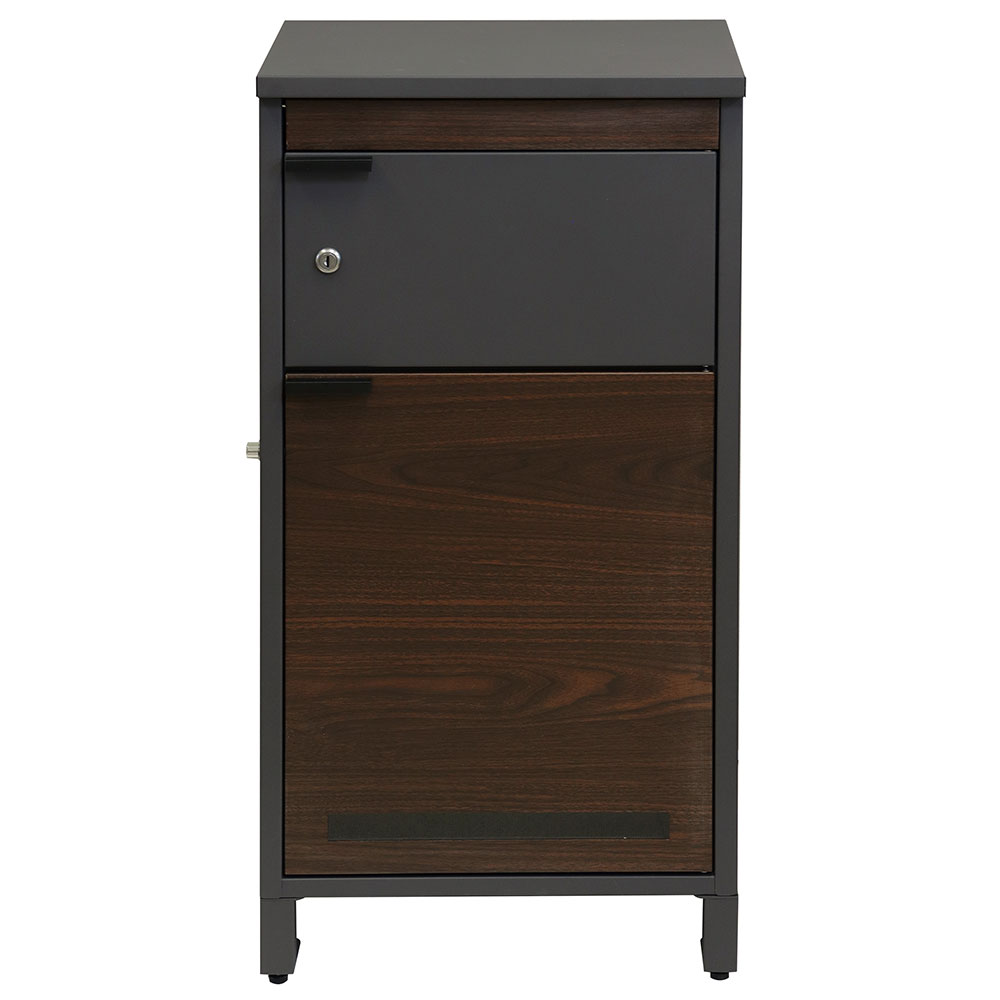 宅配ボックス ポスト付 宅配BOX おしゃれ 大容量 メール便 コンパクト