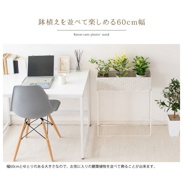 プランター スタンド 鉢 ラック グリーン GREEN 緑 観葉植物 収納 棚 ...